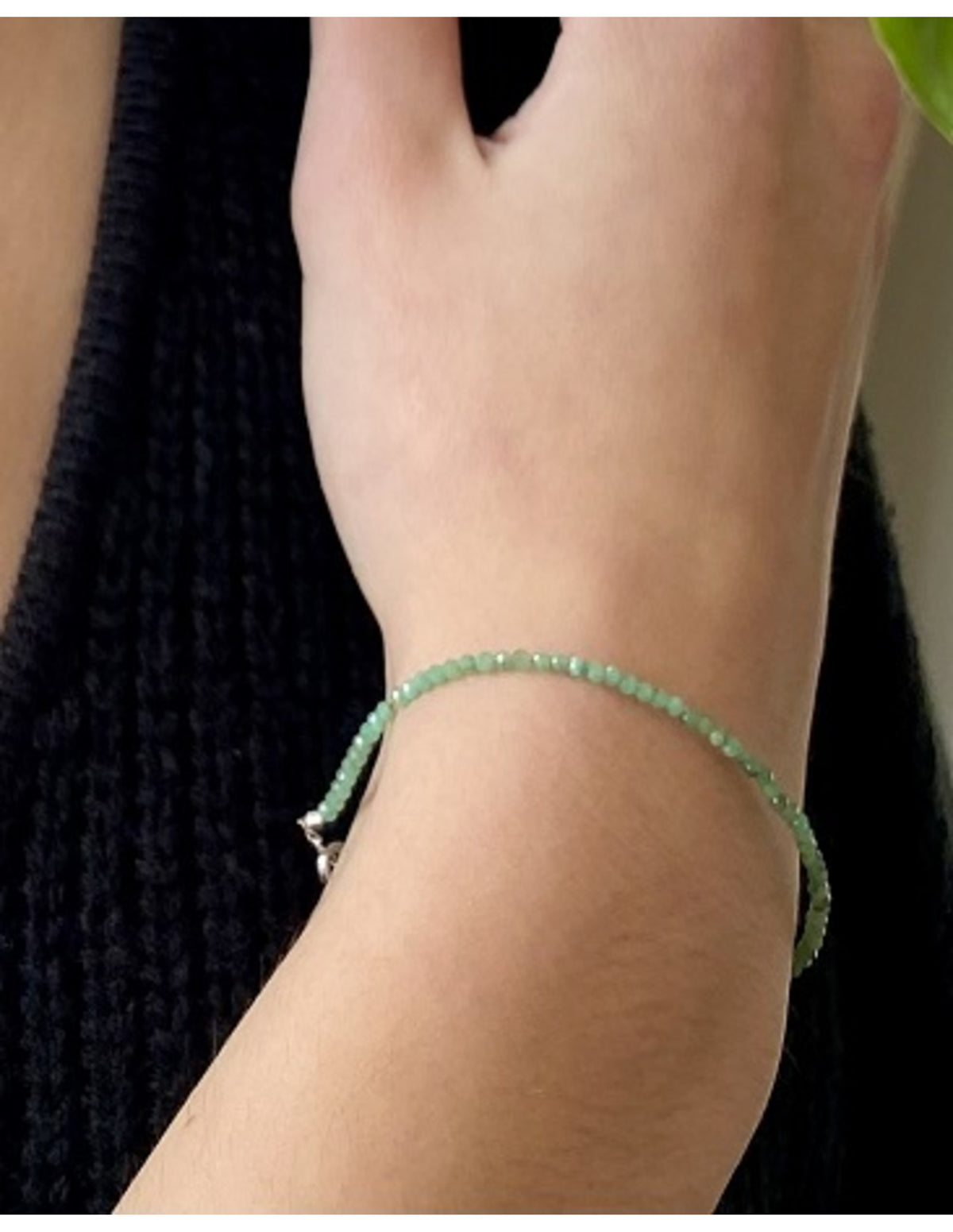 Smaragd summer vibes armband