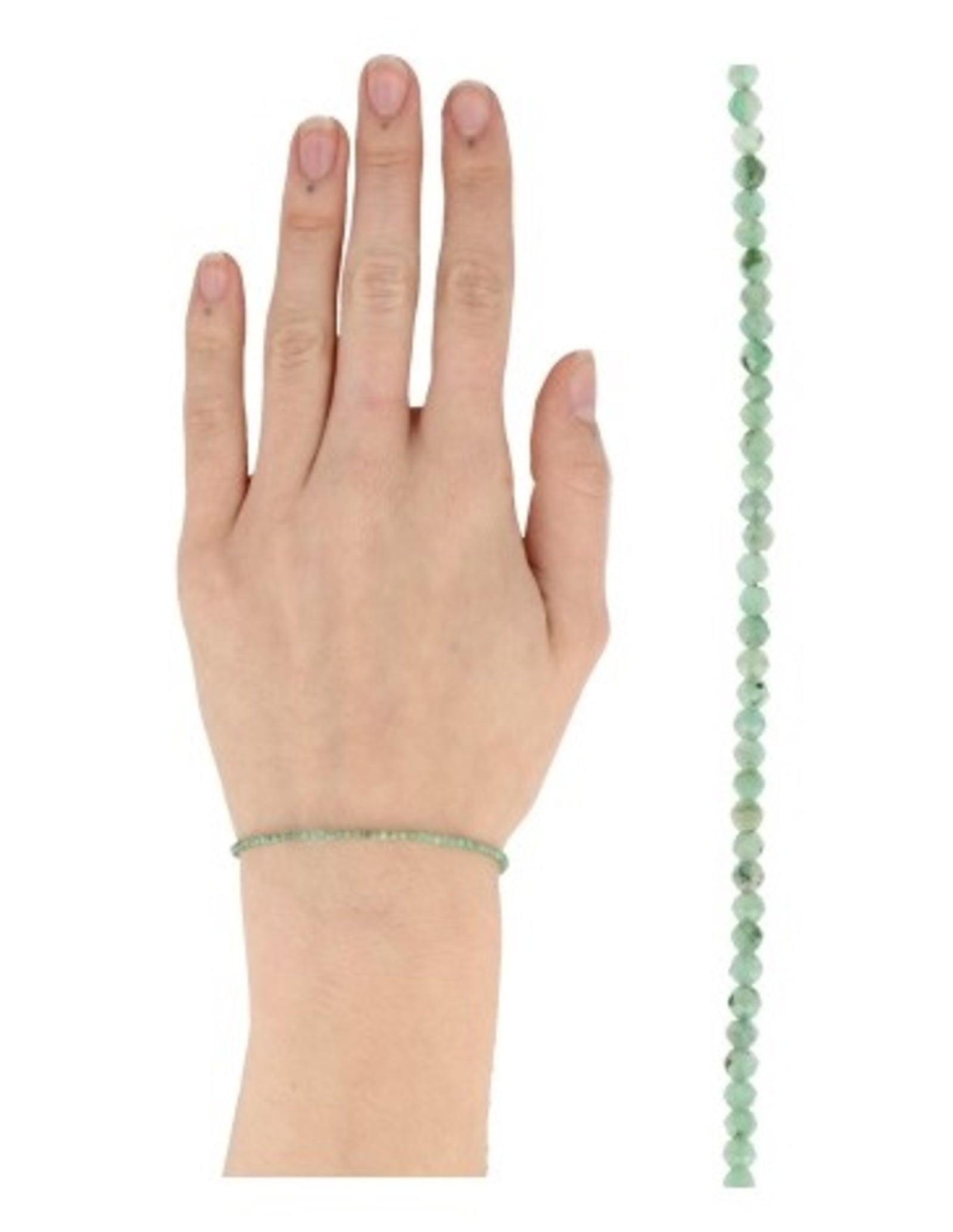 Smaragd summer vibes armband
