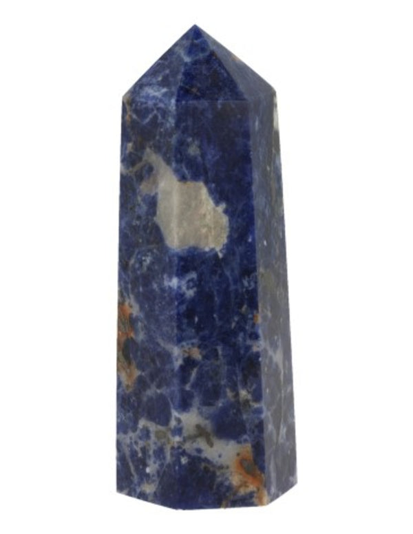 Sodaliet edelsteen punt 7-8 cm