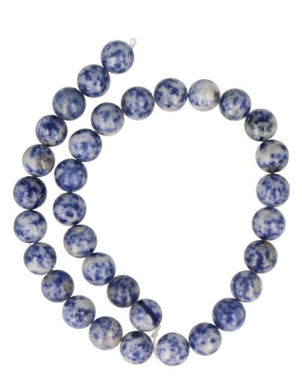 Sodaliet edelsteen kralen streng 12 mm