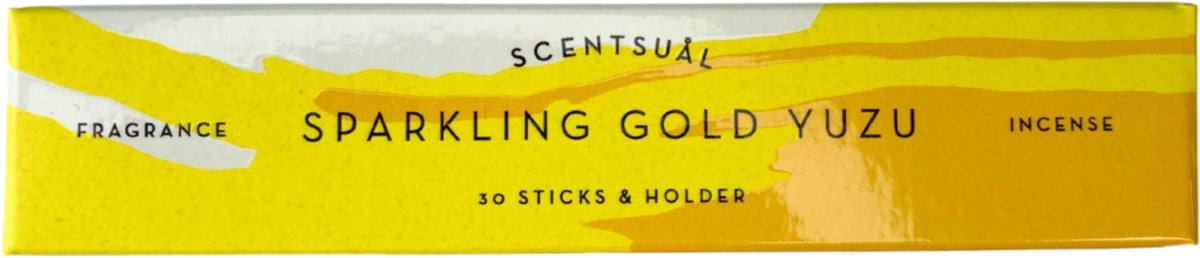 Sparkling Gold Yuzu Scentsual Nippon Kodo - Wierook Stokjes