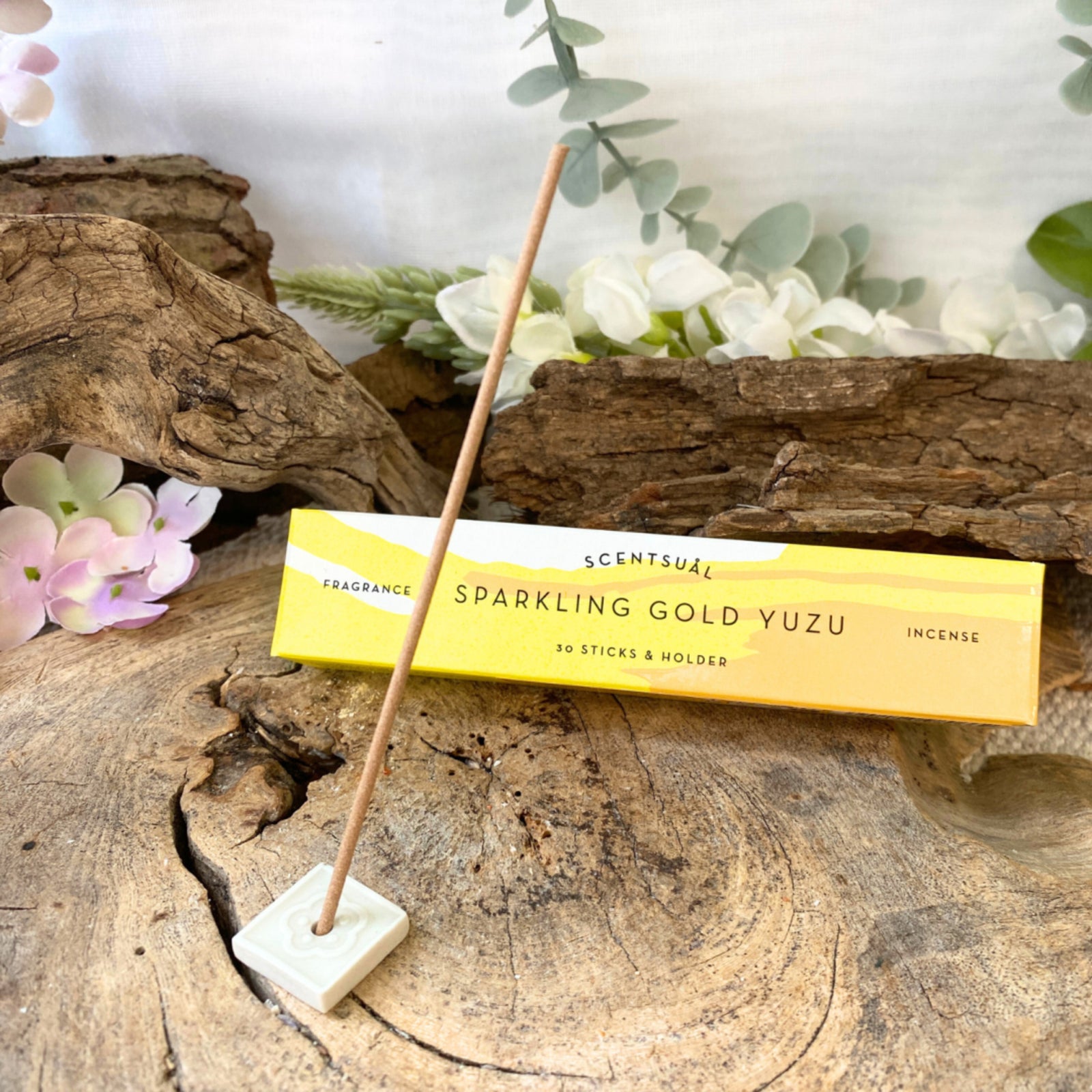 Sparkling Gold Yuzu Scentsual Nippon Kodo - Wierook Stokjes