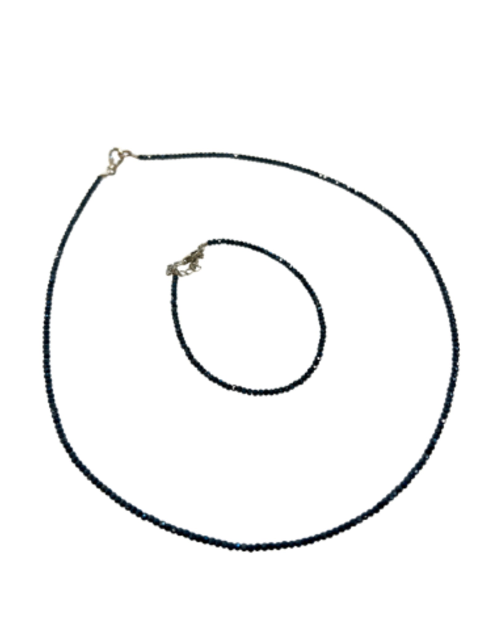 Spinel zwart coating sieraden set Summer Vibes