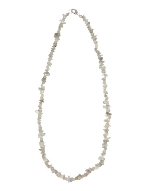edelsteen splitketting Labradoriet smal