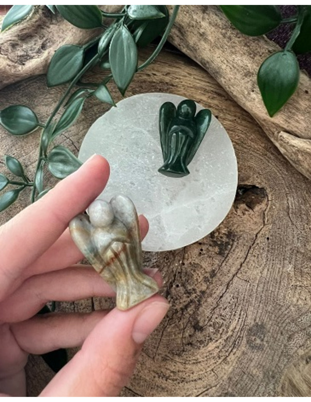 Staande engel 35 mm Heliotroop