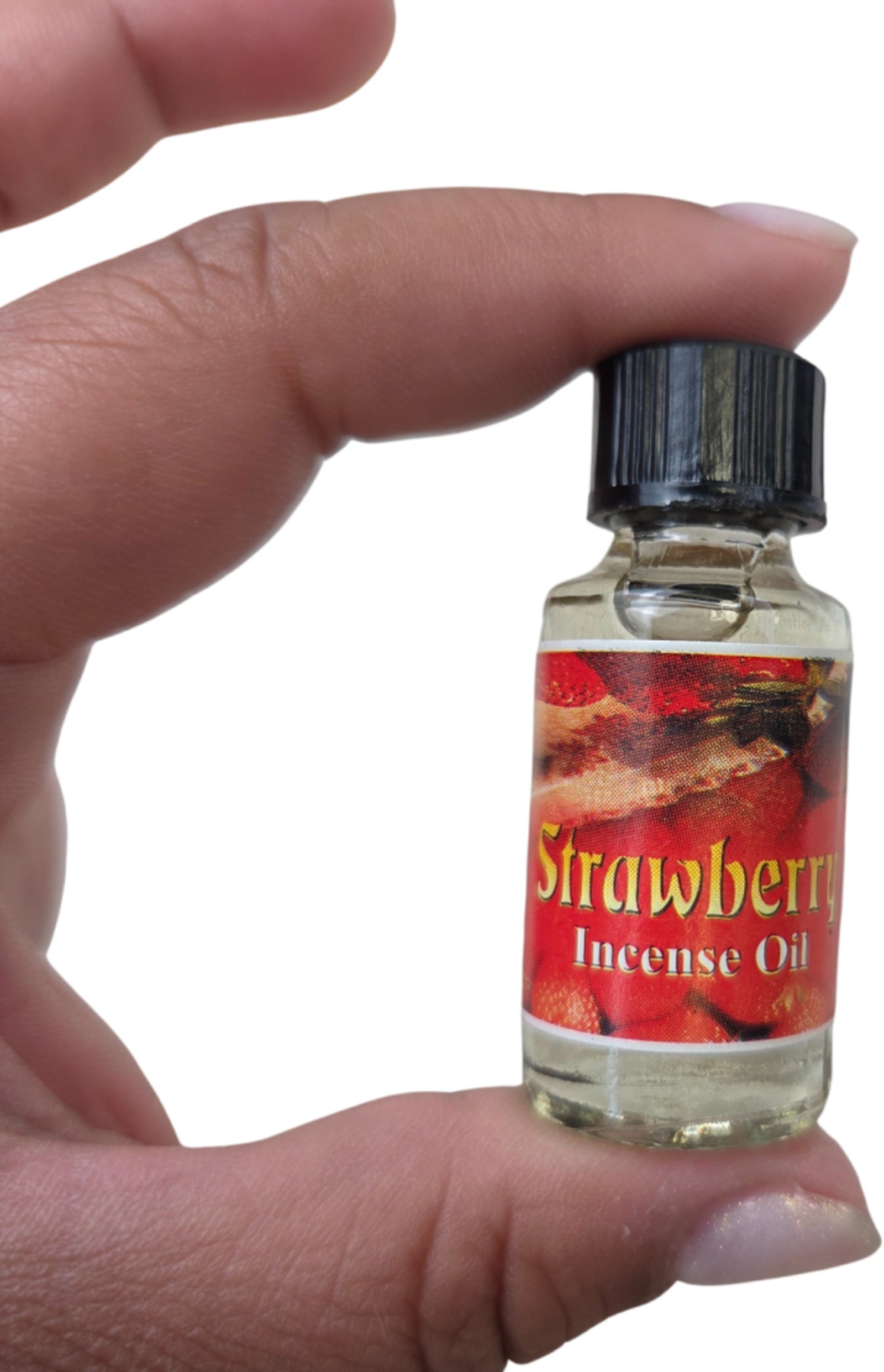 Strawberry incense oil / wierookolie (aardbei)