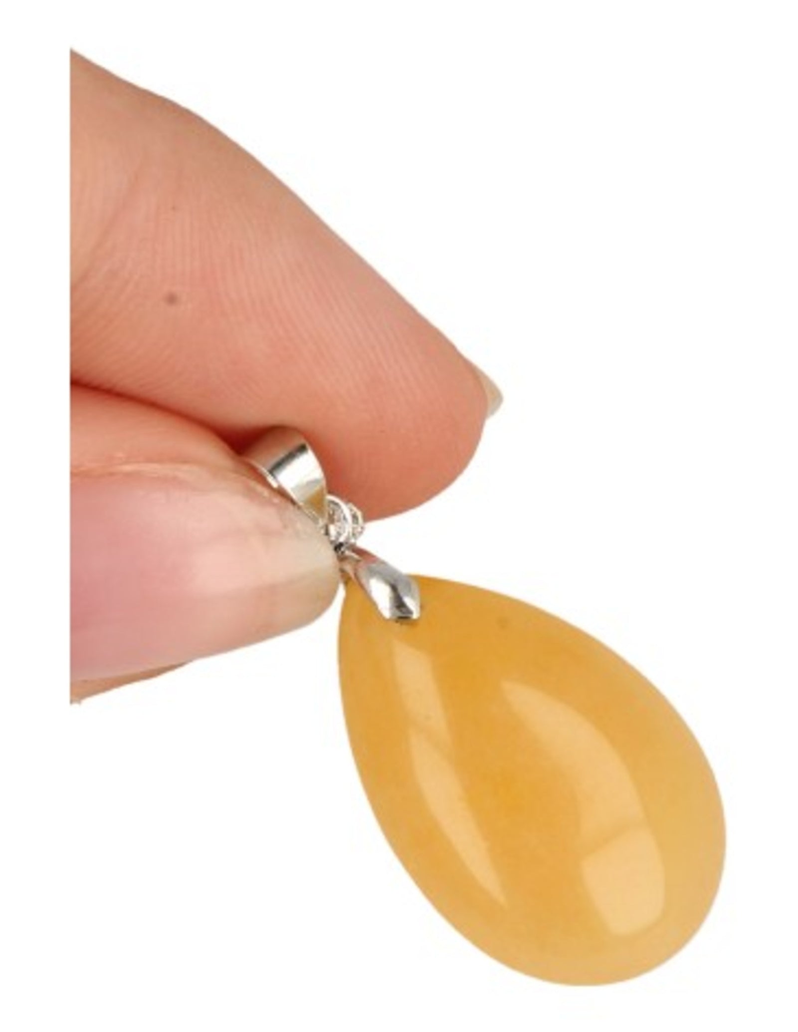 The drop of Aventurijn geel - hanger