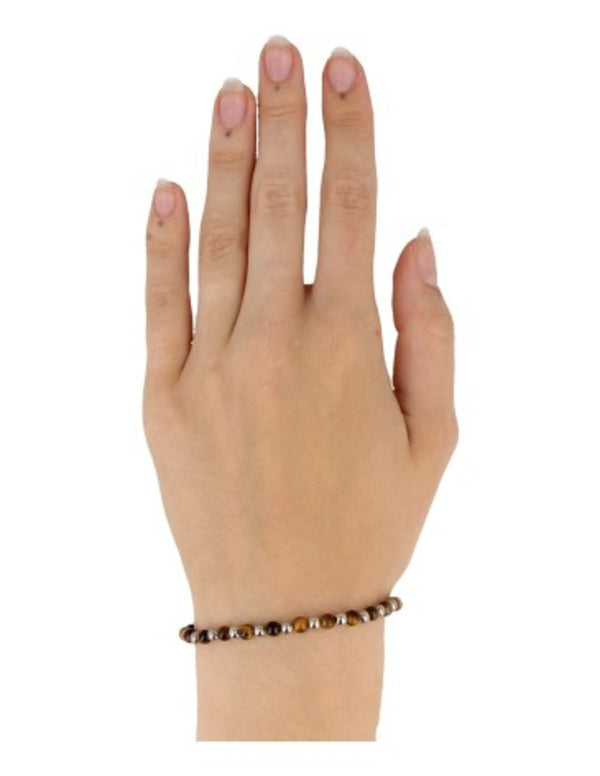 Tijgeroog Ibiza love edelsteen armband