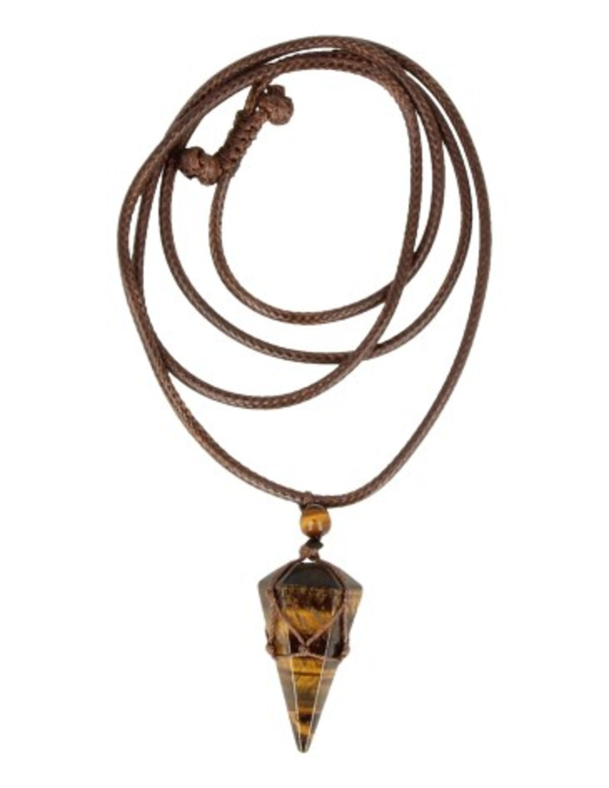 Tijgeroog ketting mannen cone