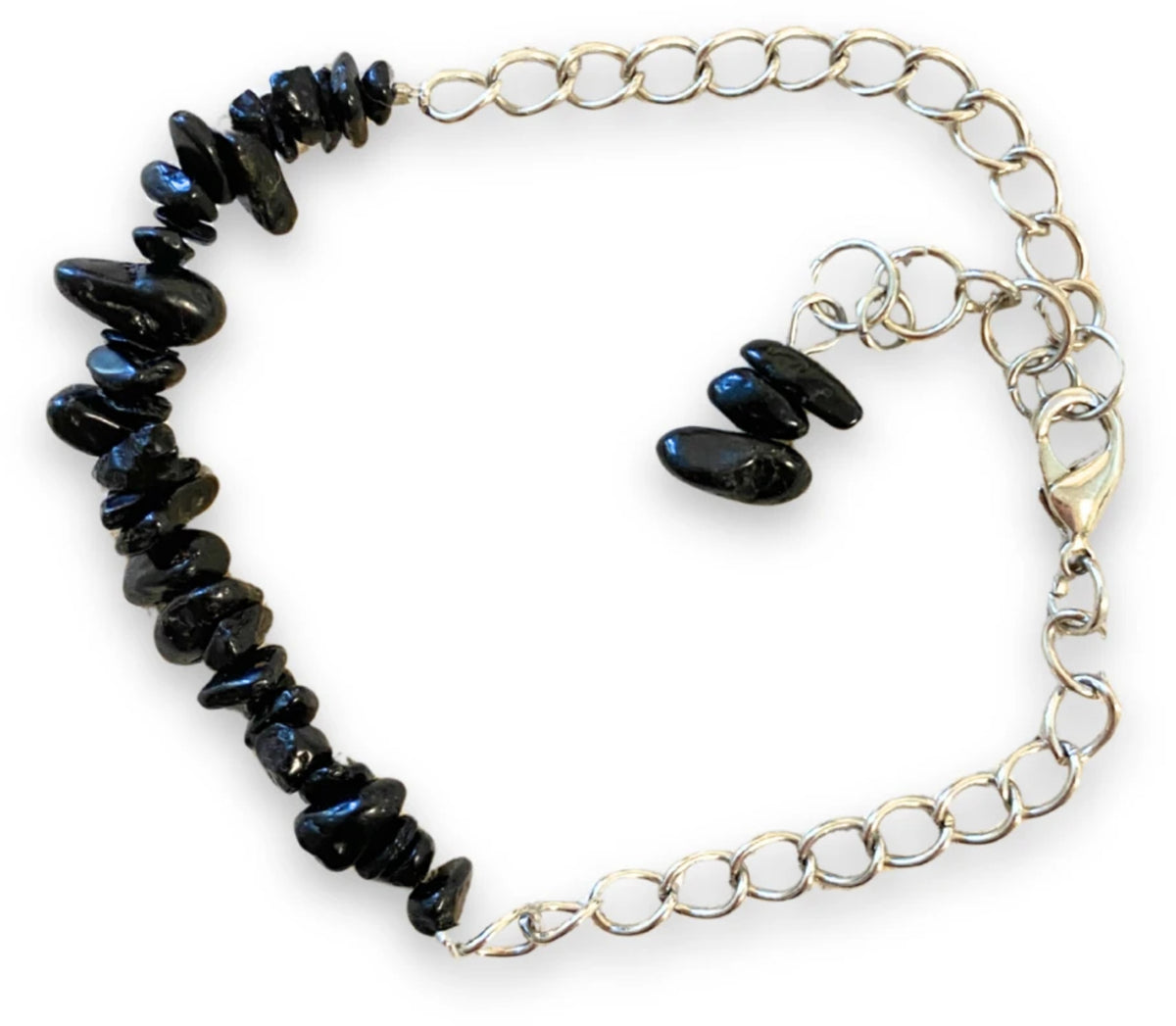 Toermalijn zwart bar armband
