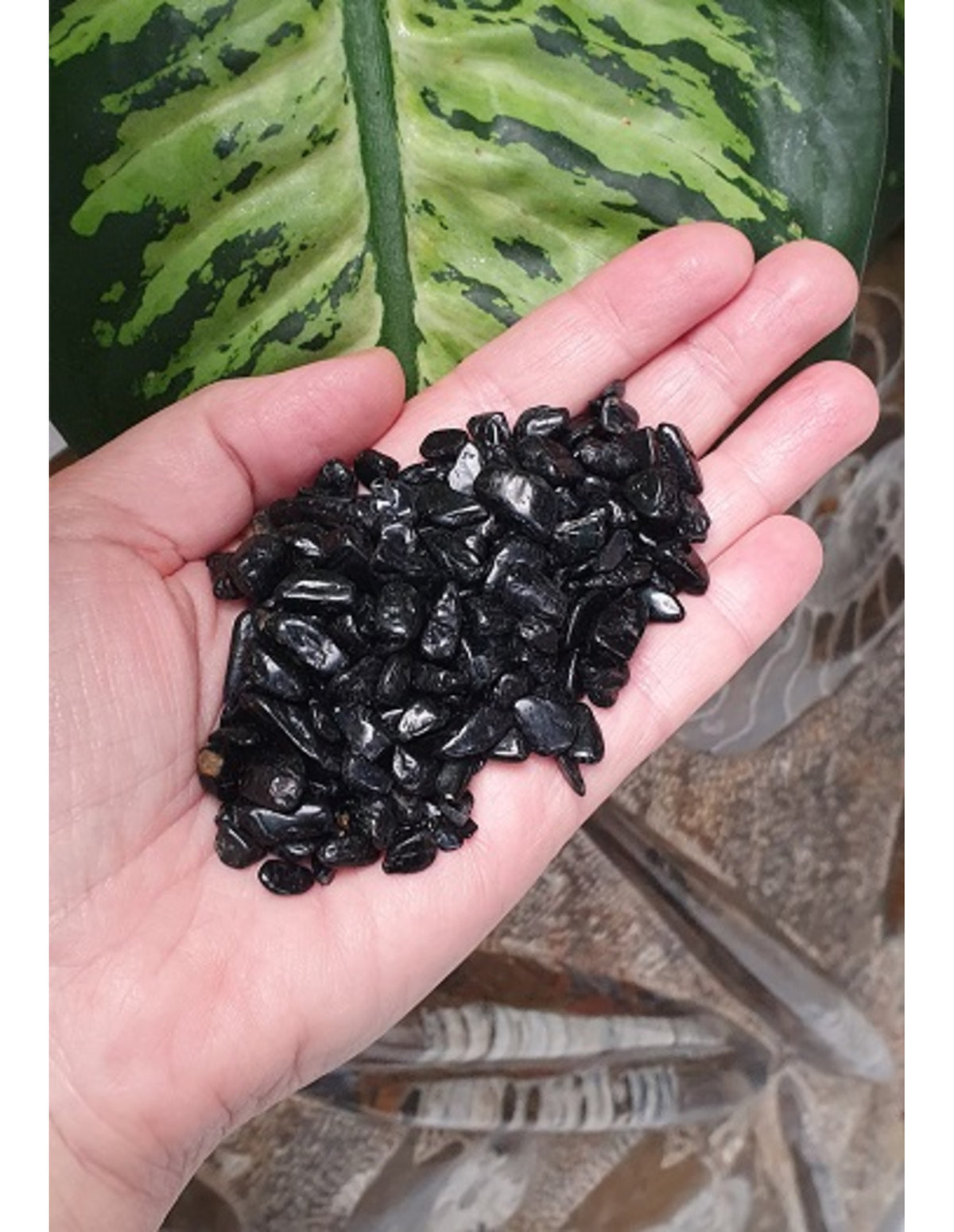 Toermalijn zwart trommelstenen 100 gr. (mt1)