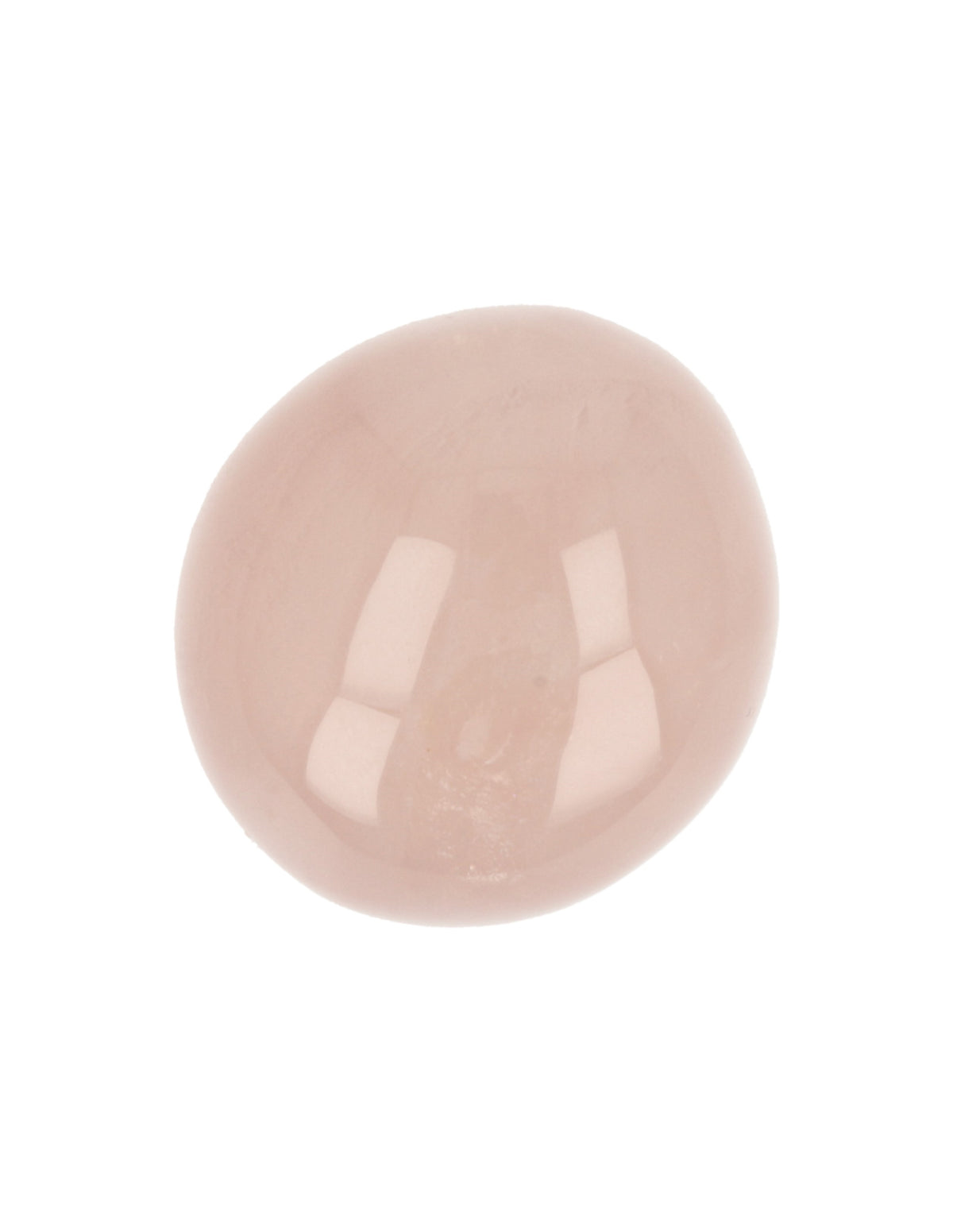 Trommelsteen 1 st. Roze kwarts A ca. 25 mm