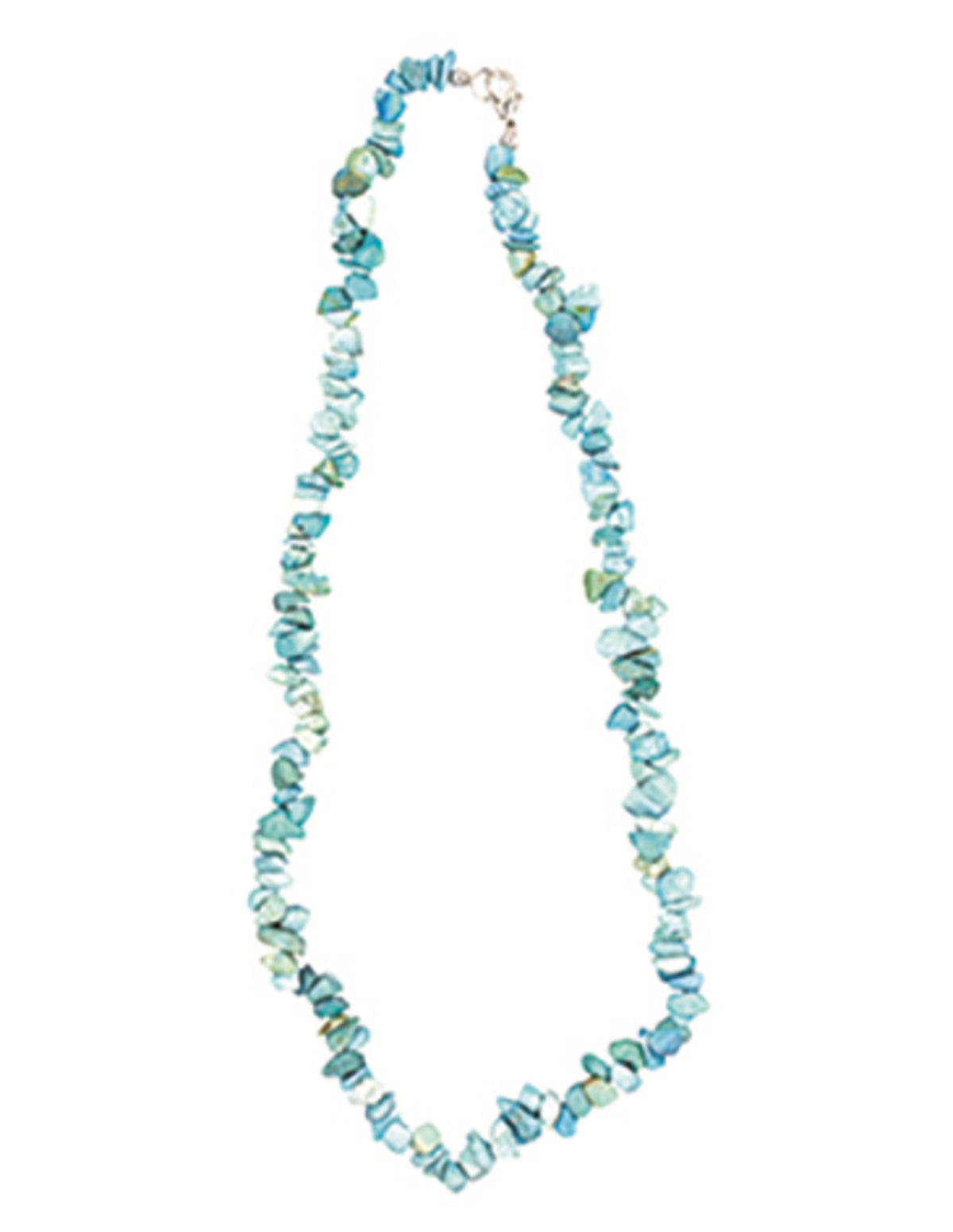 Turkoois natuur splitketting