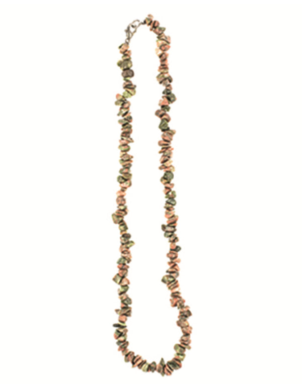 Unakiet edelsteen splitketting