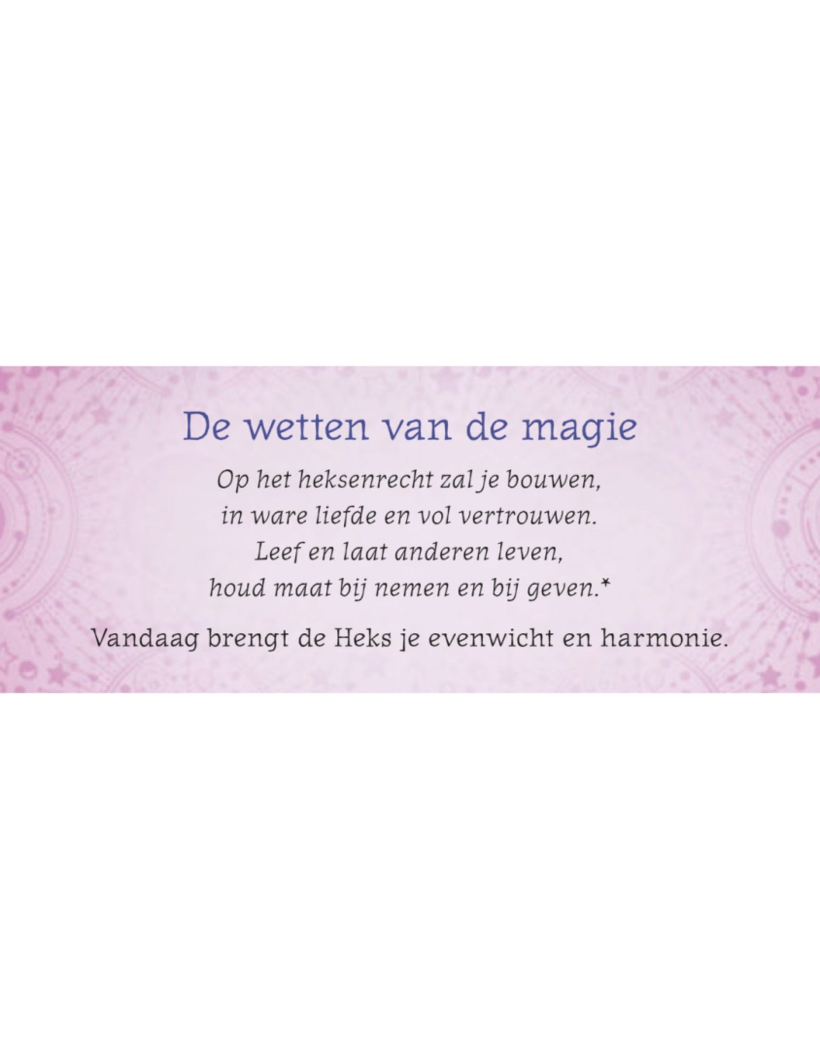 Vraag raad aan de heks inzichtkaarten