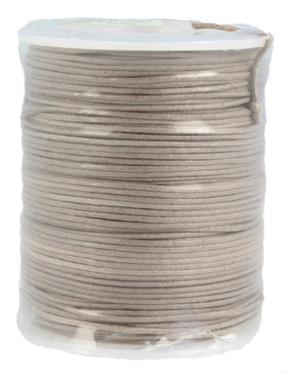 Waskoord rol 1 mm grijs