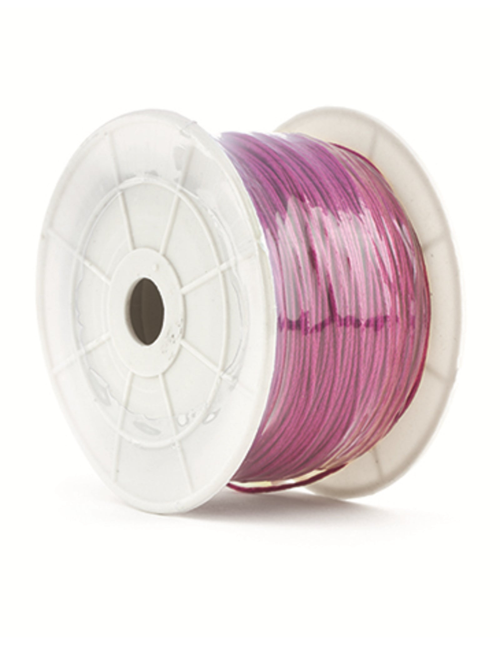 Waskoord rol 1 mm roze