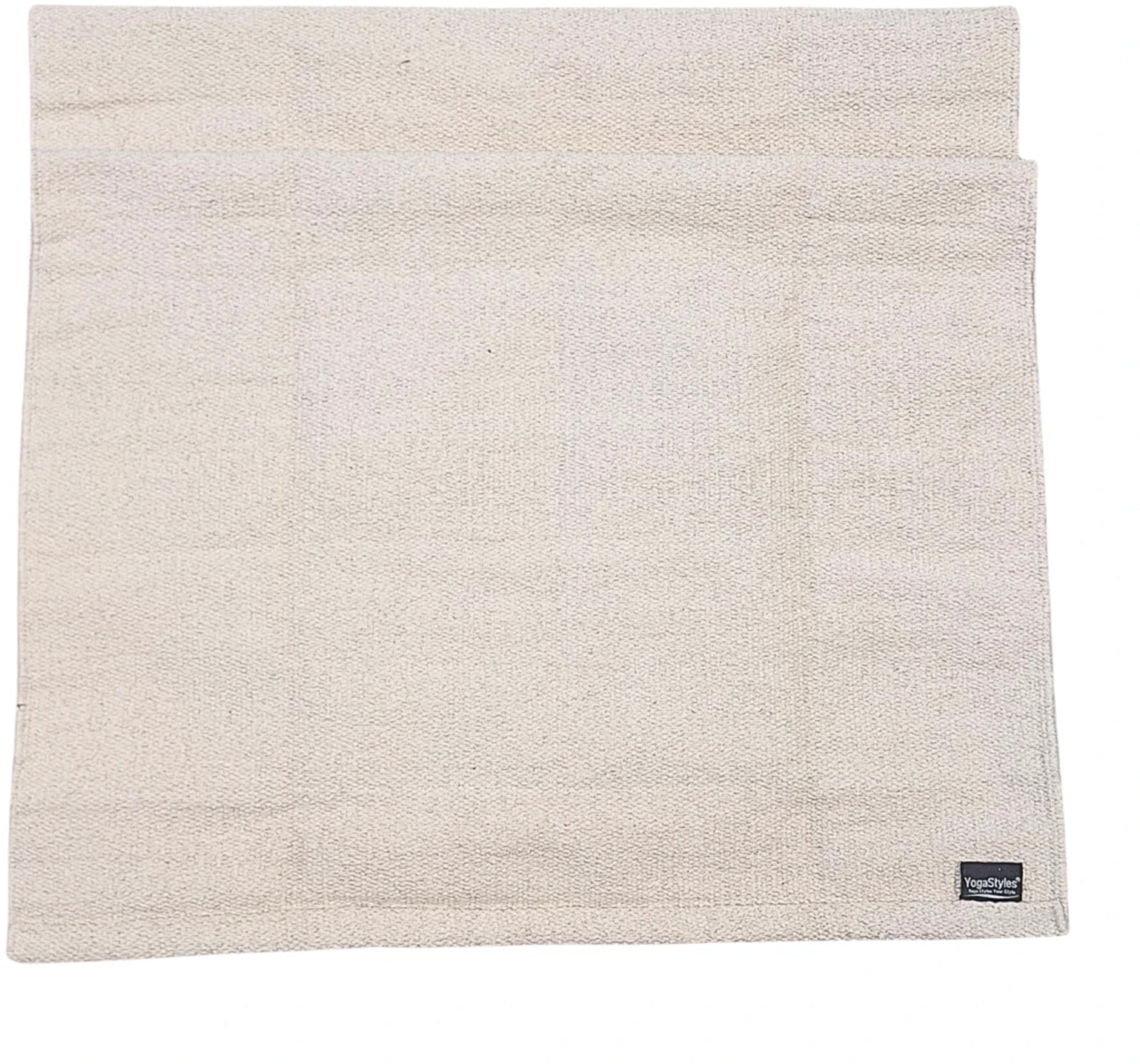 YogaStyles Katoenen Yogamat Mysore - Natural - creme