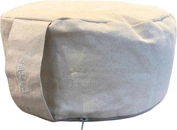 meditatiekussen Design creme naturel katoen