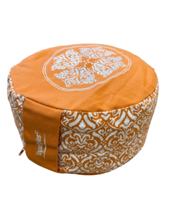 meditatiekussen design oranje