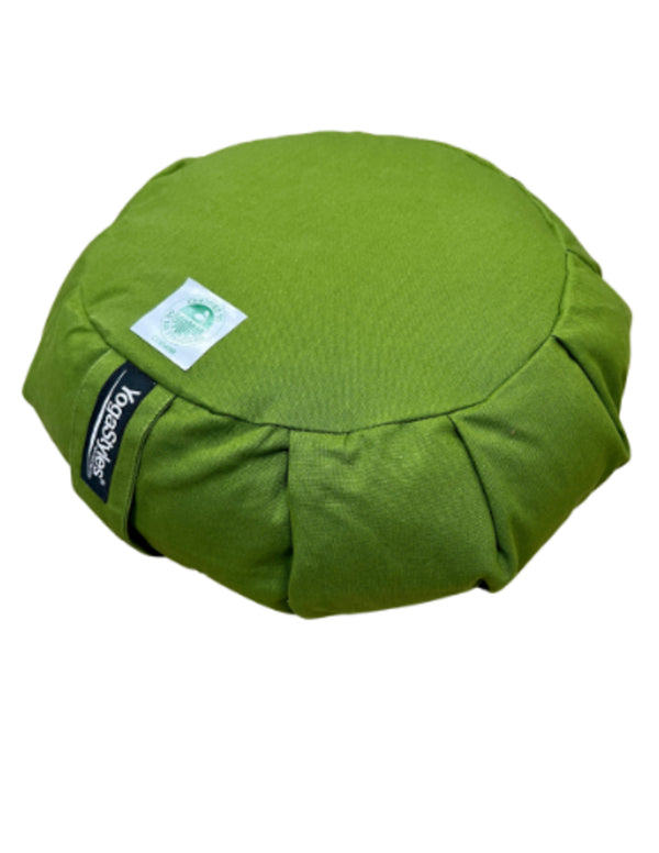 Meditatiekussen Organic Zafu Olijfgroen