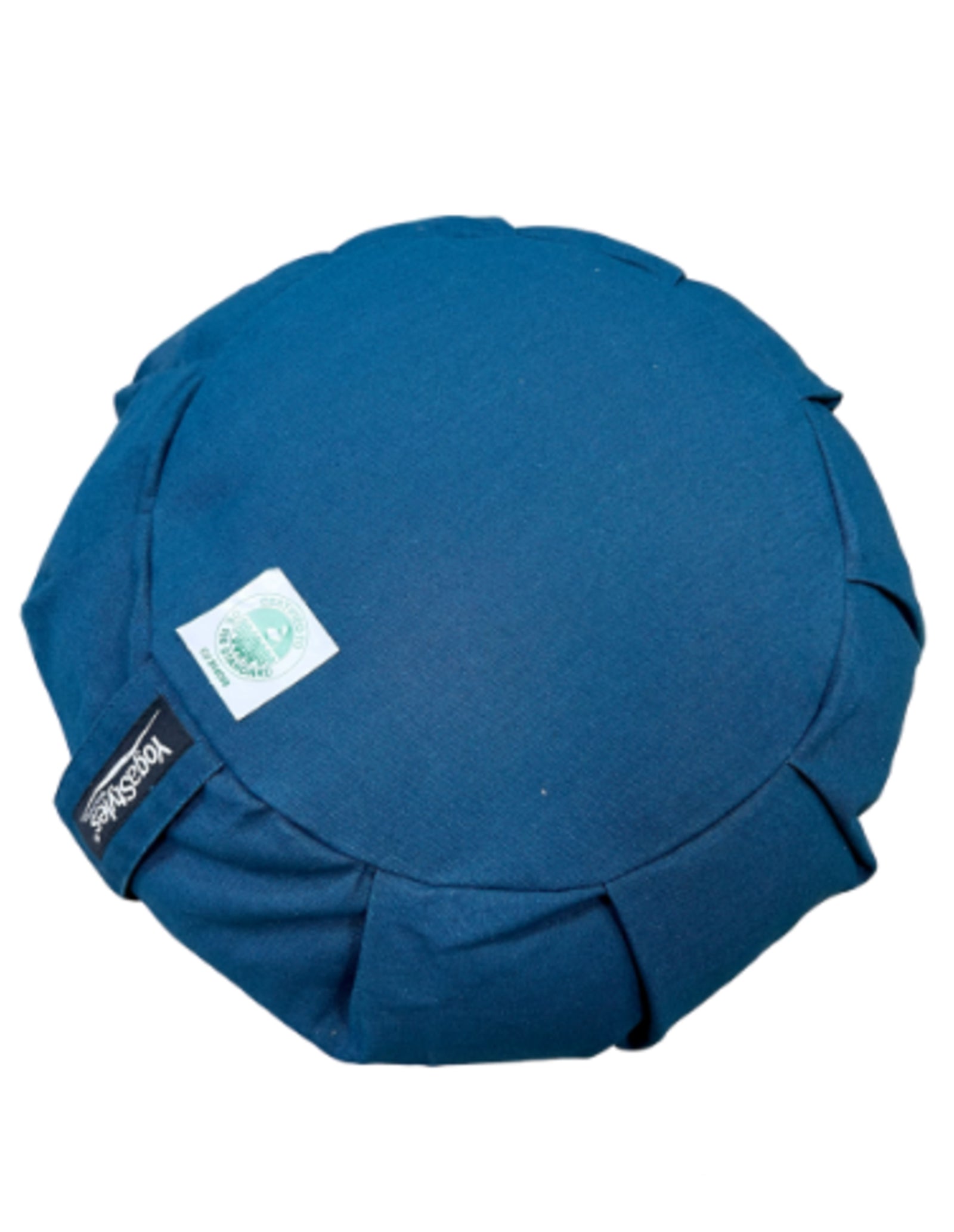 YogaStyles Meditatiekussen Organic Zafu Petrol