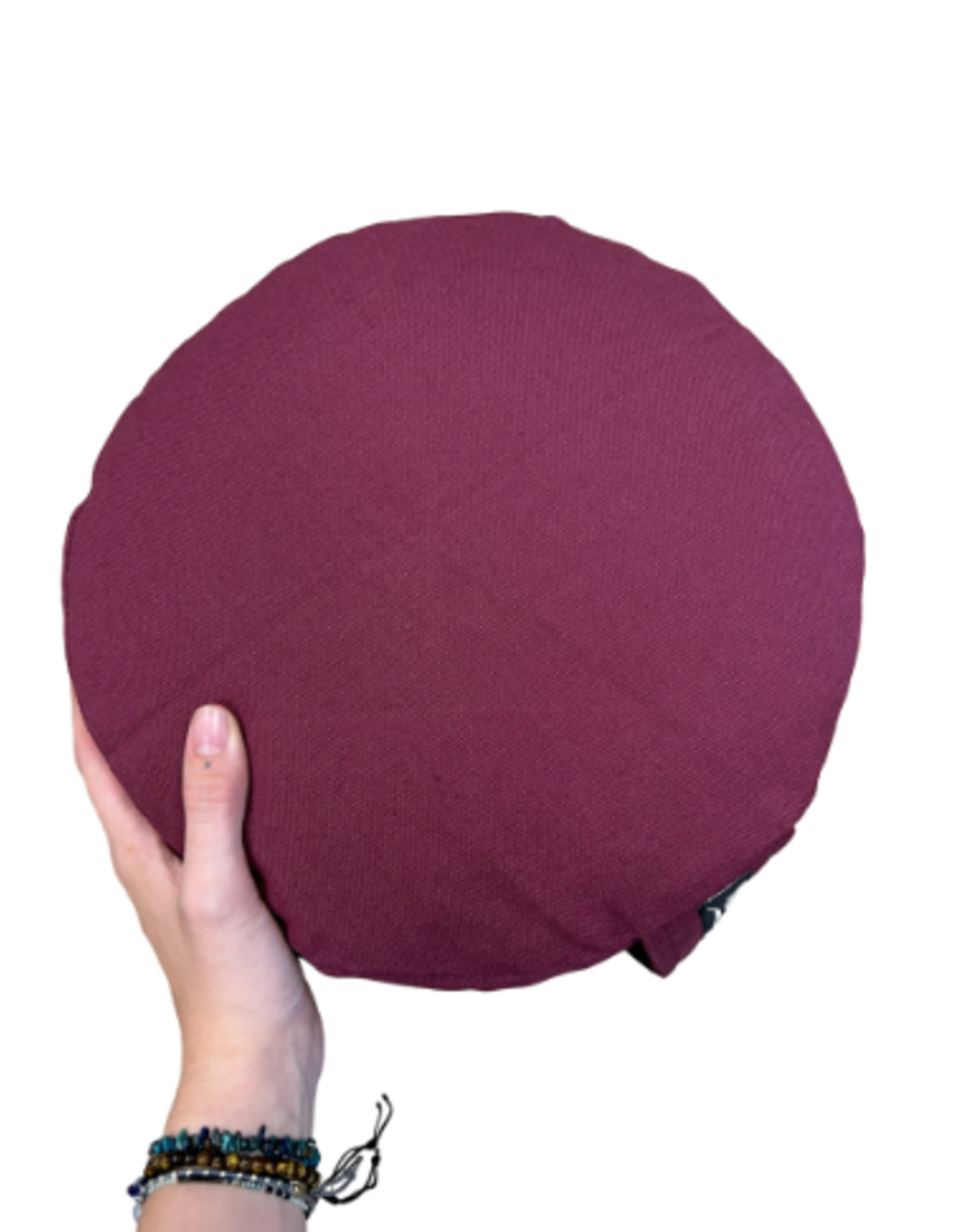 YogaStyles meditatiekussen-PRO-RONDO Bordeaux/Paars
