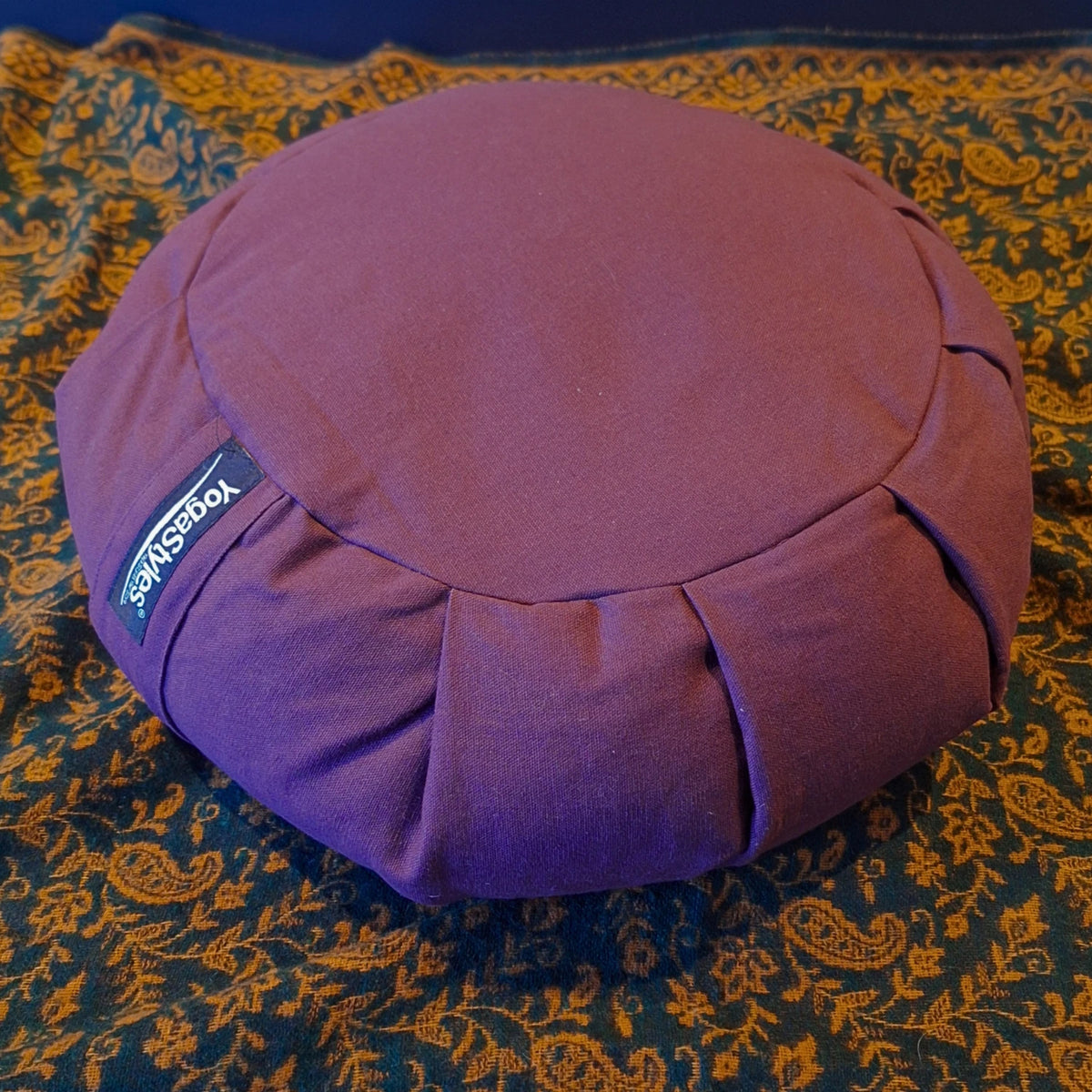 YogaStyles Meditatiekussen Pro-Zafu bordeau-paars