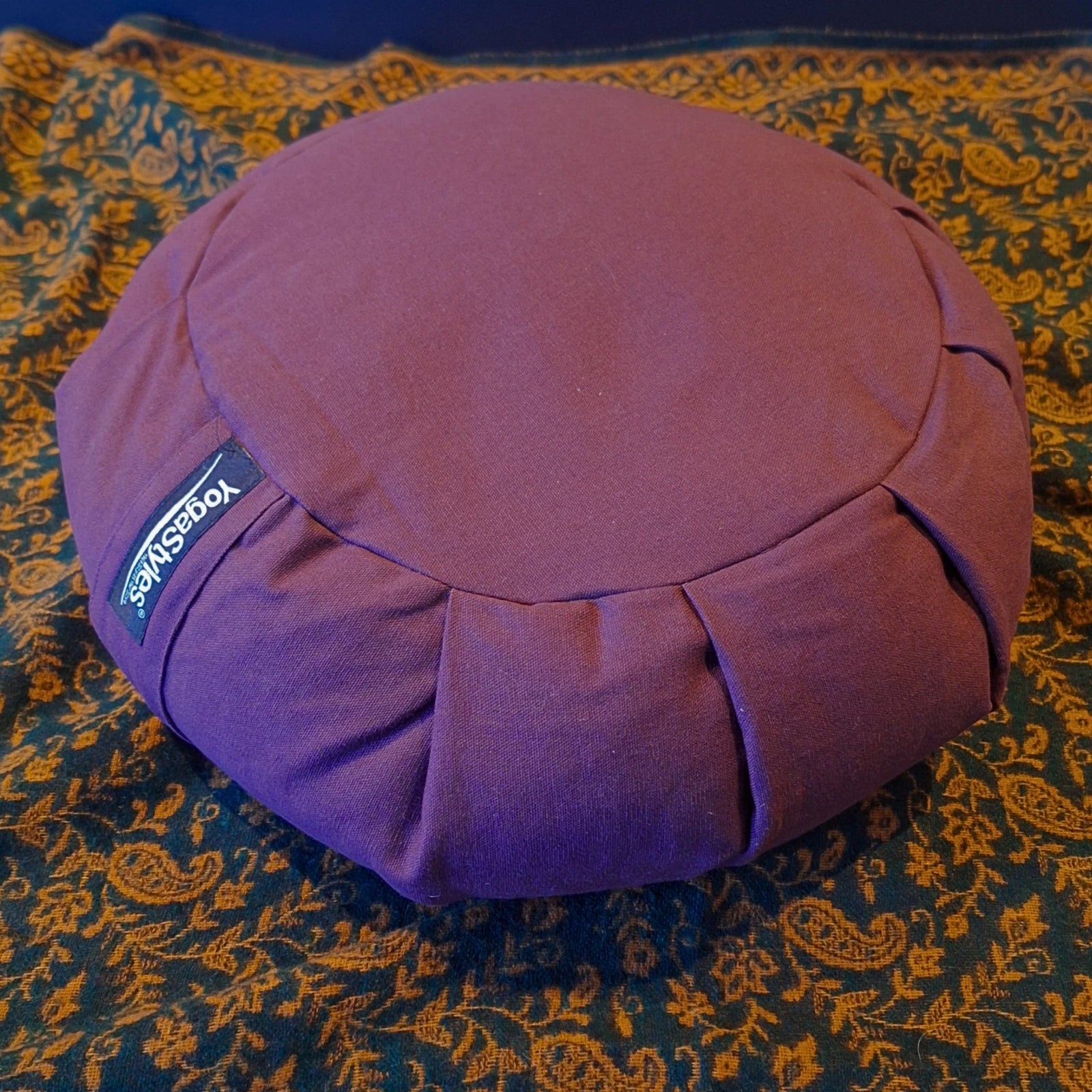 YogaStyles Meditatiekussen Pro-Zafu bordeau-paars
