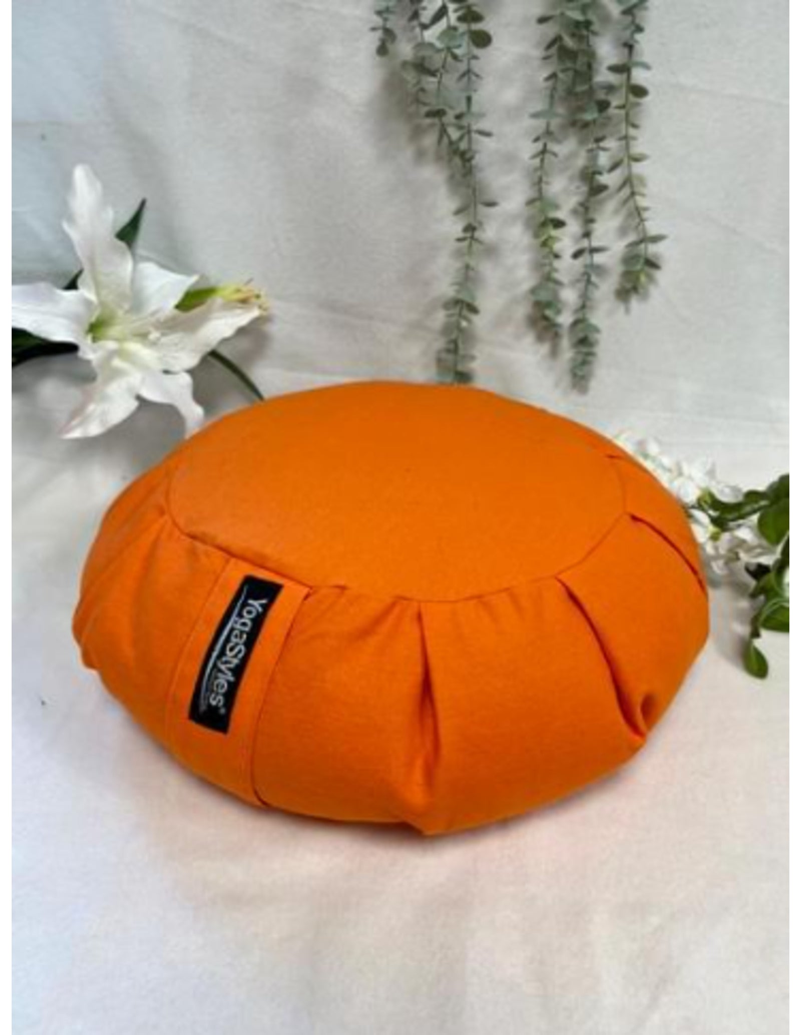 YogaStyles Meditatiekussen Pro-Zafu oranje