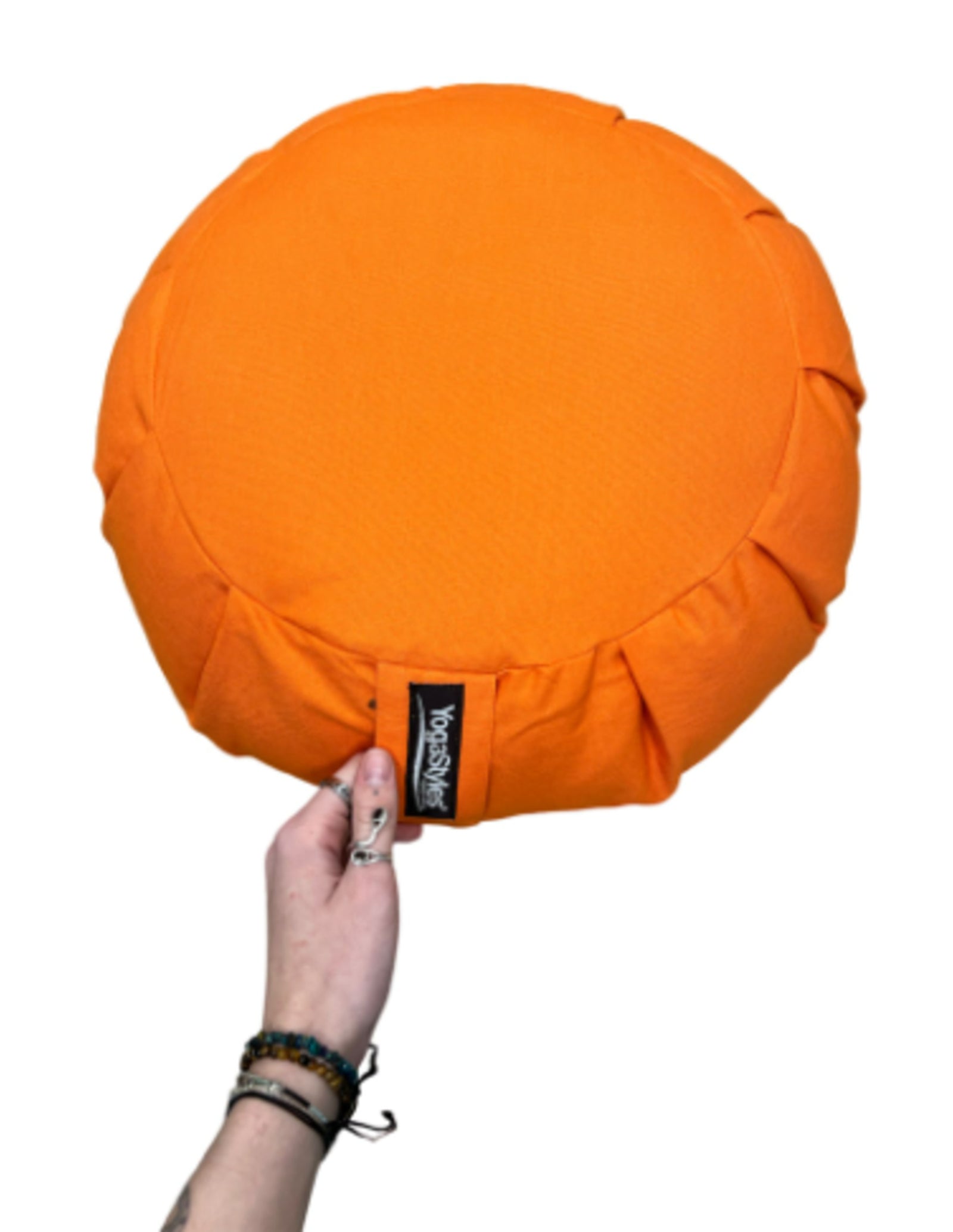 YogaStyles Meditatiekussen Pro-Zafu oranje