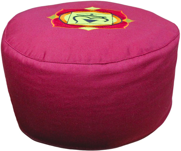 Meditatiekussen Rood 1e Chakra serie