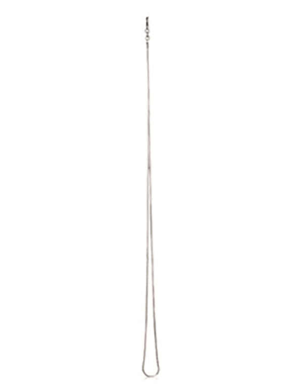 Zilveren collier snake 60 cm los