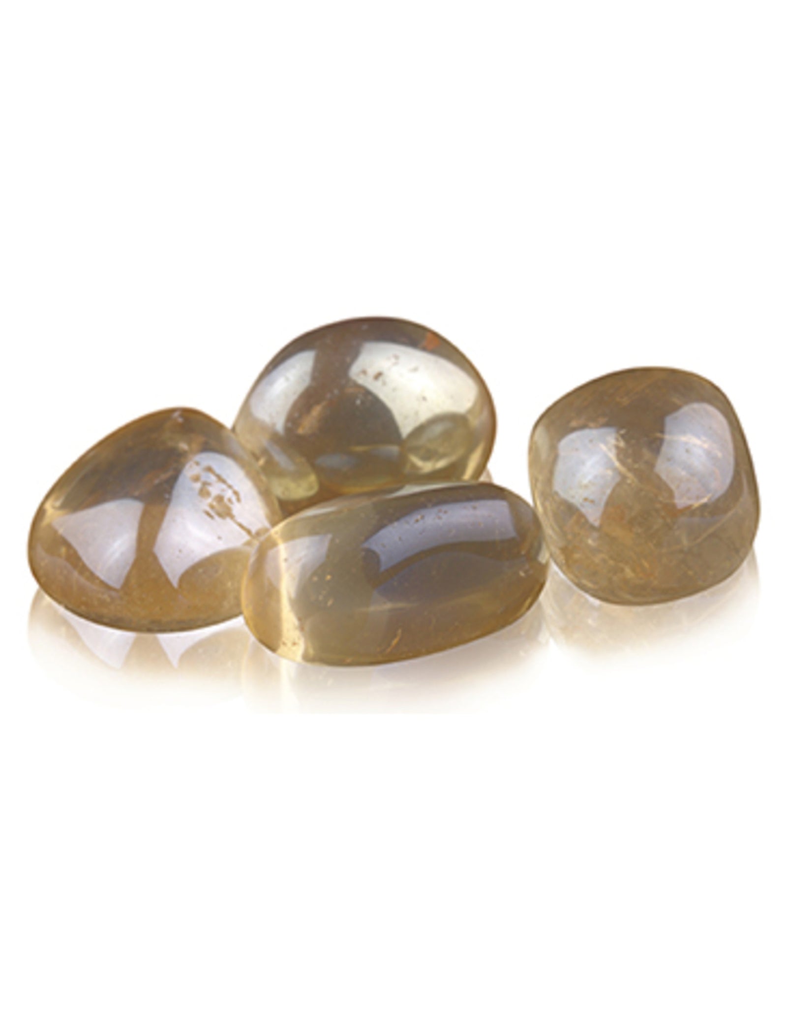 Zonneschijn aura trommelstenen 500 gr. (gecoat) (mt2)